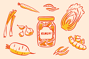 Korean Food Vector Illustrations, a Food Illustration by Studio Papercuts (Thumbnail 4 of 10)