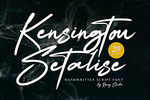 Kensington Setalise Stylish Script