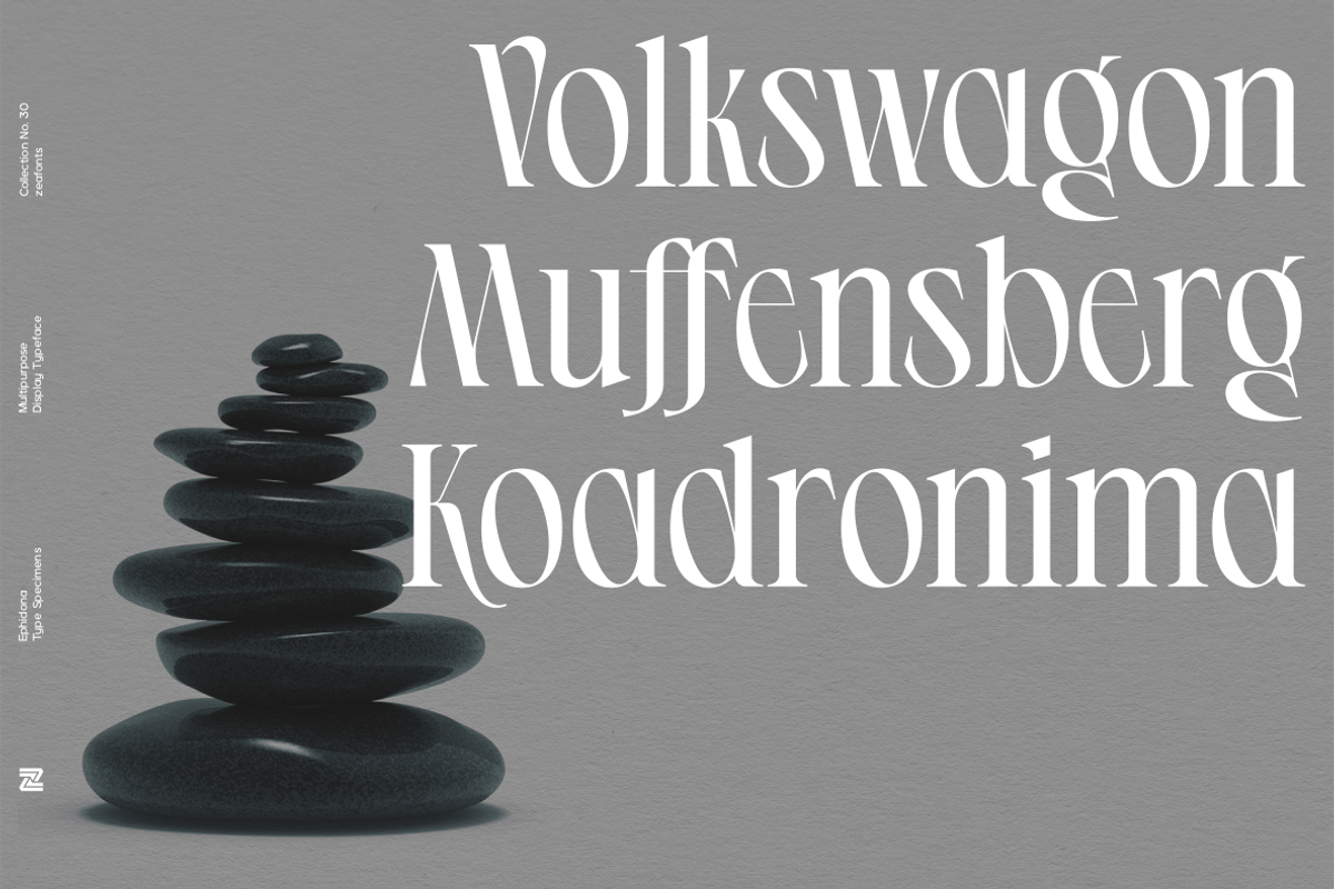 Ephidona, a Serif Font by Bagerich Type Foundry (Photo 14 of 16)