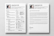 Professional resume bundle v1, a Resume Template by GraphicsEgg (Thumbnail 6 of 6)