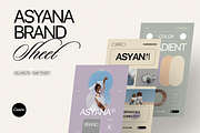 Asyana - Brand Sheet Template, a Branding & Logo Template by Creavora (Thumbnail 7 of 9)