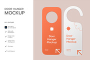 Door Hanger Mockup Set, a Product Mockup by graphypix (Thumbnail 2 of 4)