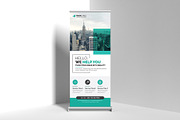 Corporate Roll Up Banner, a Stationery Template by GraphicsBurg (Thumbnail 4 of 4)