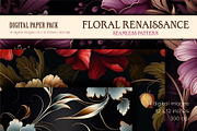 Floral Seamless Patterns 11., a Pattern Graphic by KENO Mascots (Thumbnail 2 of 8)