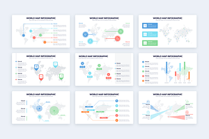 World Maps Google Slides Templates