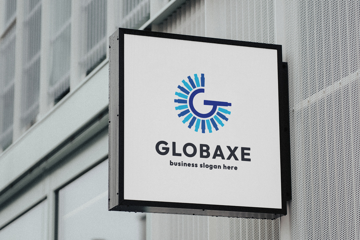 Globaxe Letter G Logo, a Branding & Logo Template by Design_Planet (Photo 3 of 3)