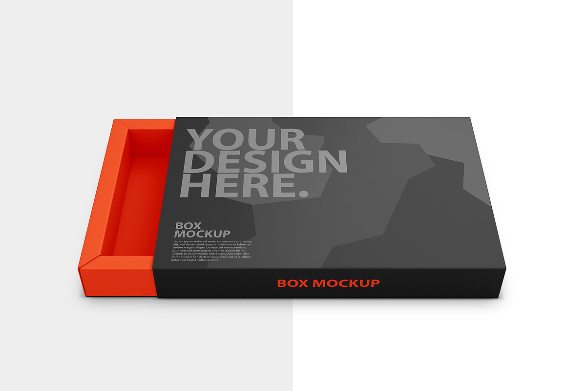 Sliding BOX psd Mockup, a Packaging Mockup by GreatFruit (Photo 3 of 6)