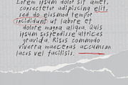 Cursed Boarding Pass Handdrawn Font, a Handwritten Font by Perplexitics (Thumbnail 4 of 8)
