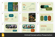 Animal Conservation GSlides,+ PPoint, a Presentation Template by Fit-tee (Thumbnail 1 of 4)