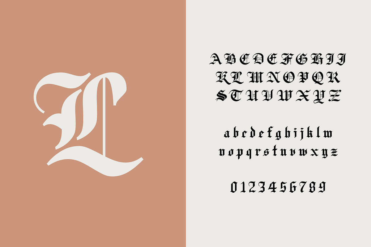 Fullerton Next, a Blackletter Font by Emyself Design (Photo 4 of 11)