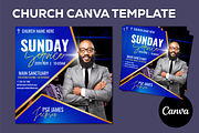 Church Flyer Canva Template, a Social Media Template by Sipi_Graphics (Thumbnail 1 of 3)
