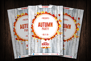 Autumn Party Flyer Template, a Flyer Template by Malaxay (Thumbnail 1 of 2)