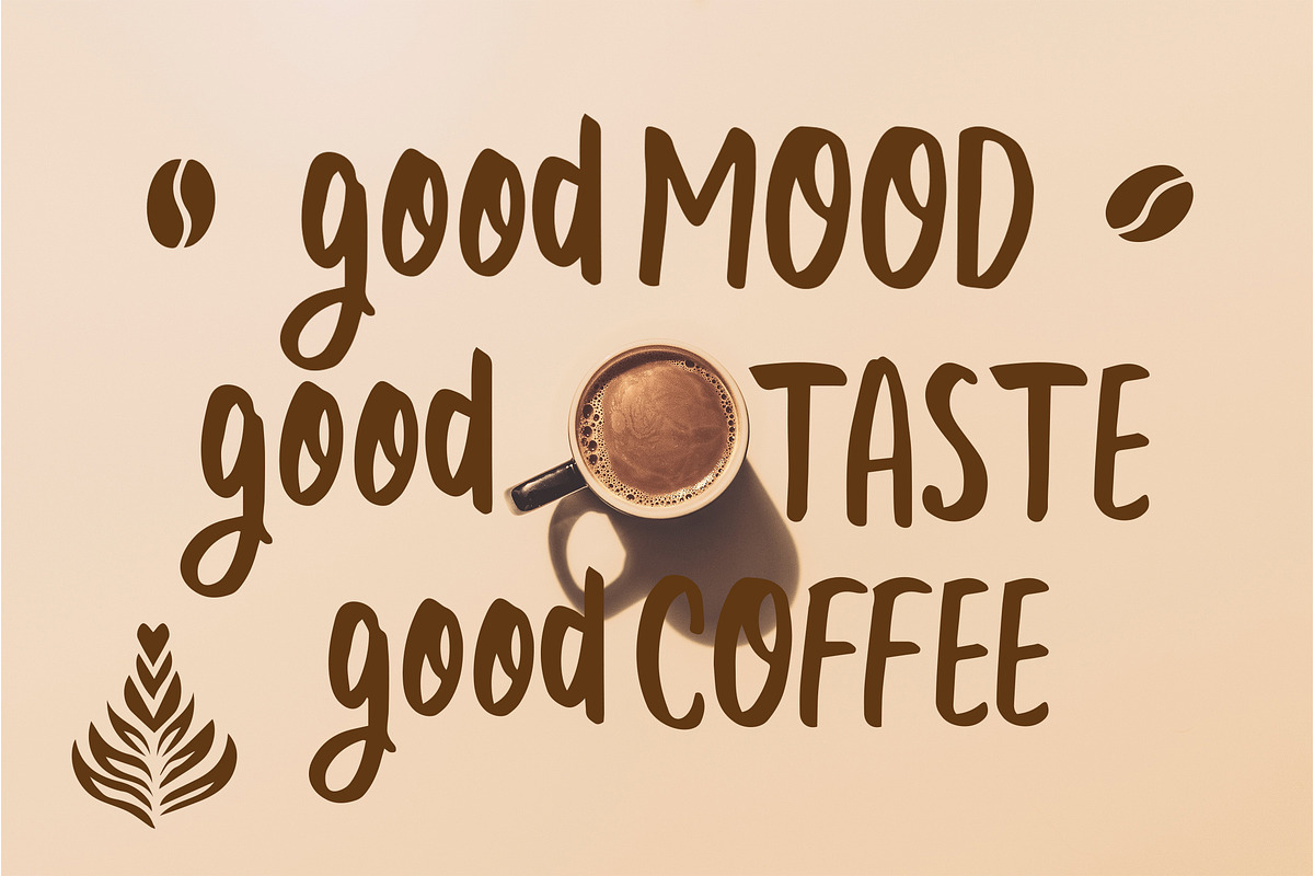 Kuffie - Brush Font preview 5