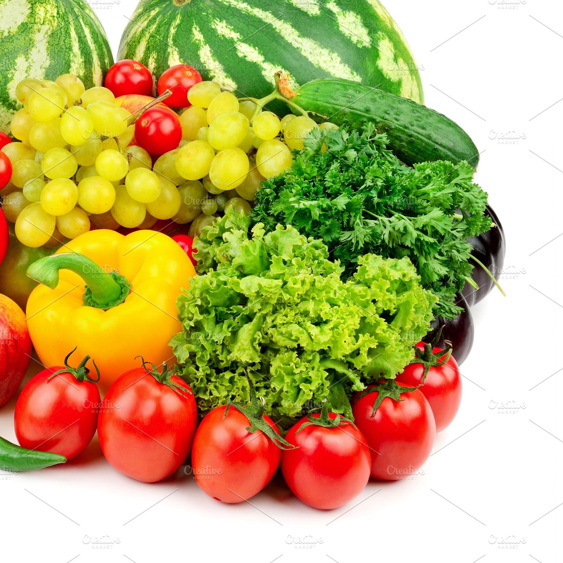 fruits and vegetables, a Food & Drink Photo by Serg64