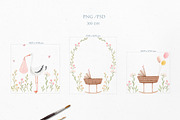 Invitation Baby Shower Girl, a Graphic by Lembrik's Artworks (Thumbnail 2 of 3)