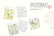 JUNE Watercolor Summer Collection, a Decorative Illustration by Kaleriia (Thumbnail 7 of 15)