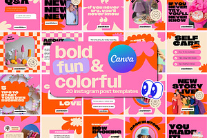 Bold Gen Z- Canva Templates