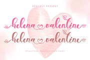 Helena Valentine, a Handwritten Font by Yoga Letter (Thumbnail 1 of 8)