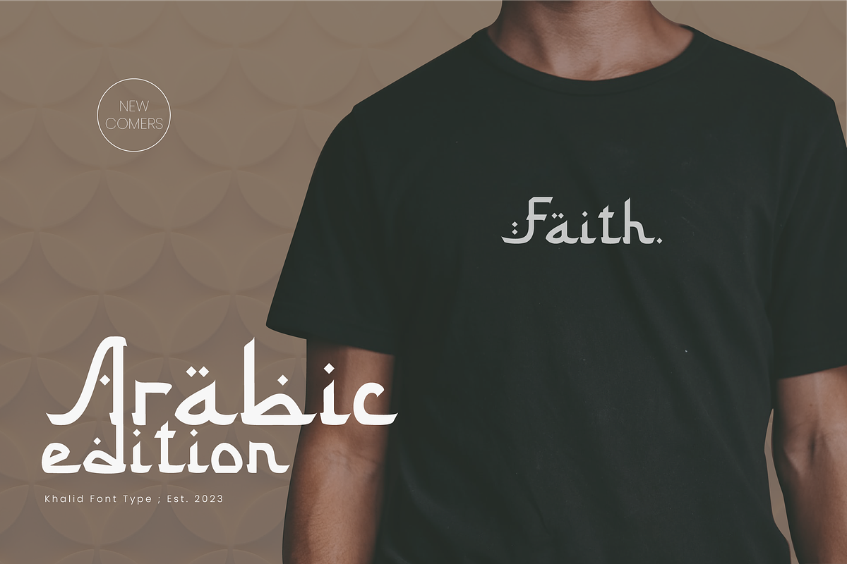 Khalid, a Symbol Font by Flawless And Co (Photo 8 of 10)