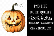 Halloween Pumpkins Clipart, an Illustration by Designking (Thumbnail 4 of 4)