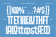 Glaroix - Modern Condensed Sans Font, a Sans Serif Font by Flawless And Co (Thumbnail 9 of 10)