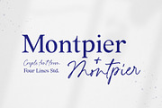 50% Montpier - Font Duo, a Script Font by Four Lines Std. (Thumbnail 1 of 12)