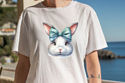 Bunny Ears Bow Clipart Sublimation C, an Illustration by SVGArt (Thumbnail 5 of 6)