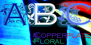Copperplate Classic Light Floral