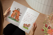 Fairy Autumn Forest Animals & Floral, an Animal Illustration by Catch the Dream Art (Thumbnail 9 of 20)