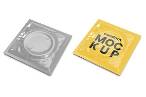 Condom Mockup