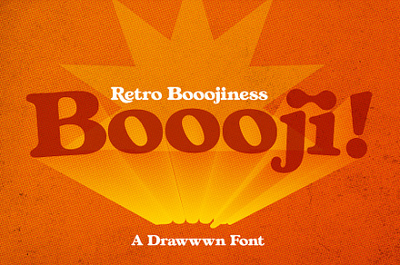 Boooji | 70s retro serif