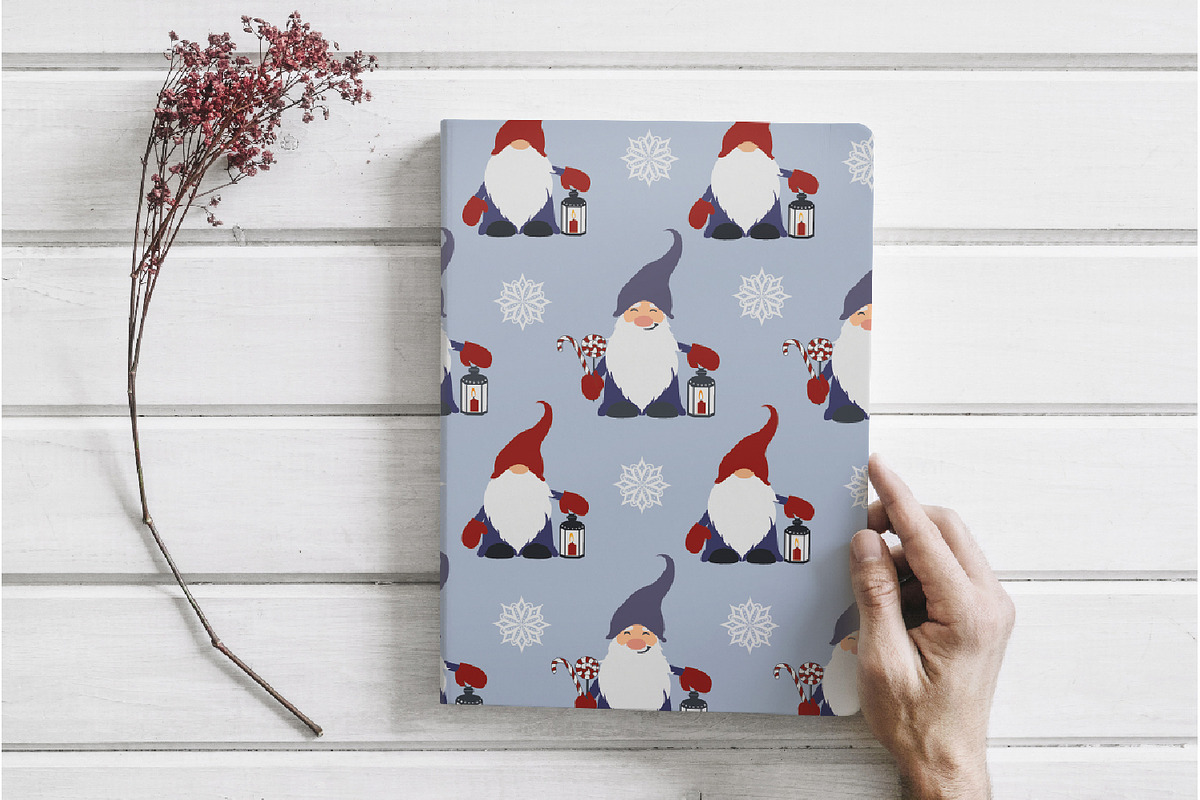 Christmas seamless patterns pack, a Pattern Graphic by KupalinaArt (Photo 10 of 10)