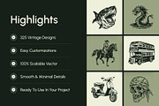 325 Vintage Adventure and Travel, a Transportation Illustration by Creative Stall (Thumbnail 2 of 22)