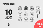 Made Dish Logo Package, a Branding & Logo Template by sergio zest (Thumbnail 1 of 2)