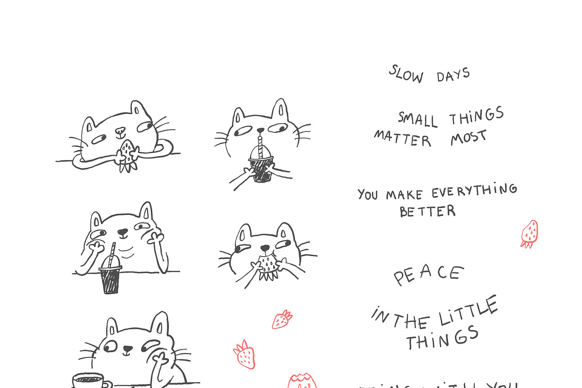 Gentle Mood Set, an Illustration by Anastasiya Klempach (Photo 4 of 9)
