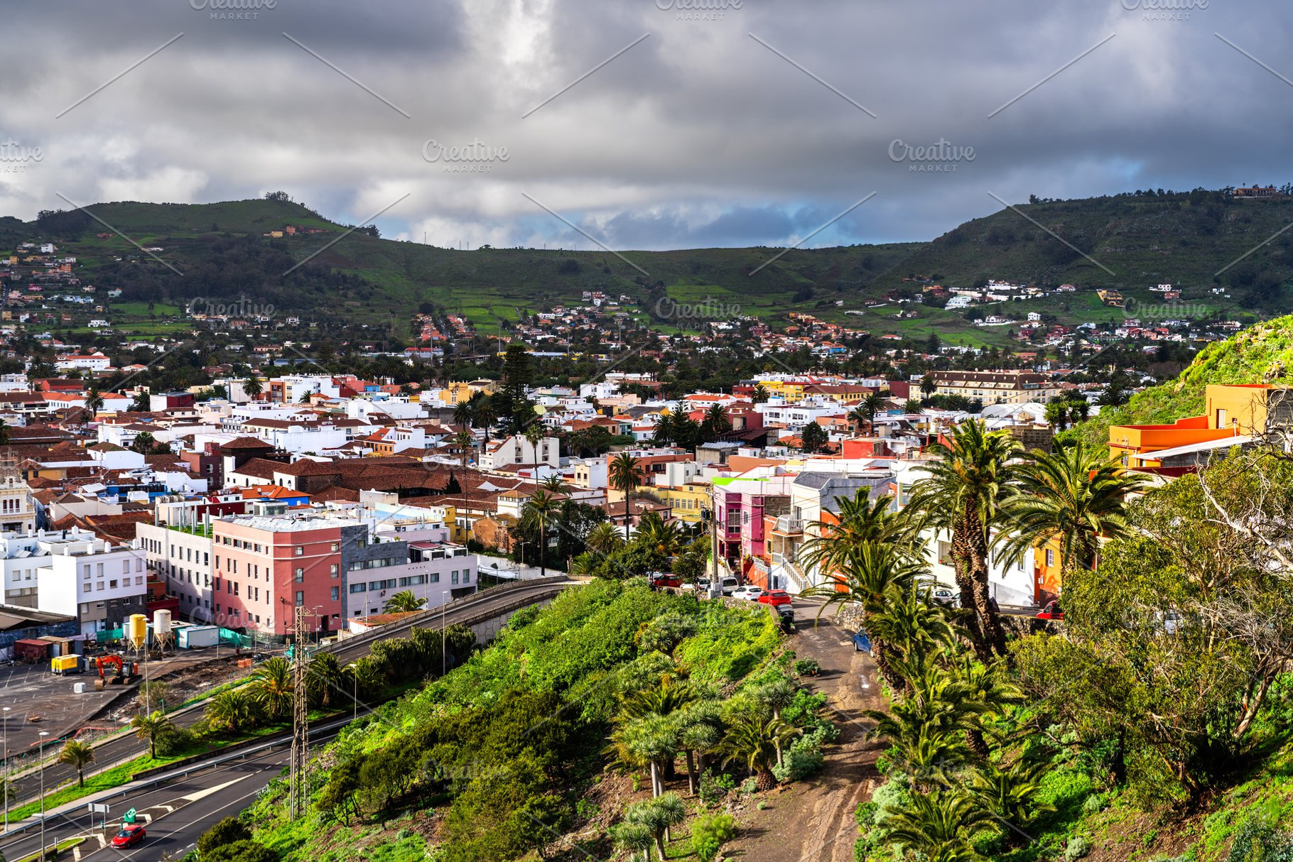 Scenic view of San Cristobal de La Laguna in Tenerife, an Architecture Photo by Leonid Andronov