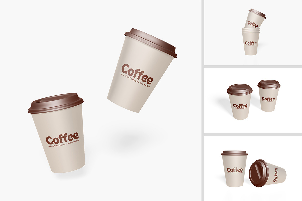 Coffee Cup  Mockup, a Cups & Container Mockup by YurnalisPerix (Photo 1 of 5)