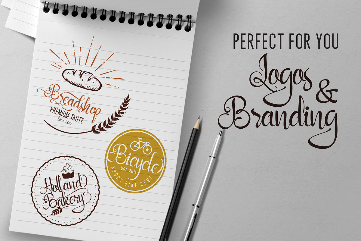 Free Download - Calligraphy Fonts