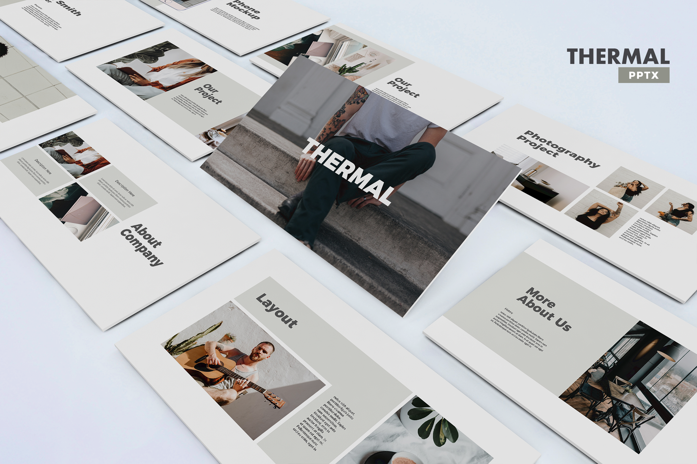 Thermal - Powerpoint Template, a Presentation Template by UnicodeID