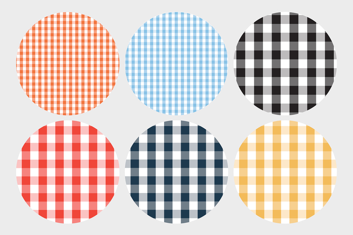 Gingham and Micro Dot Patterns, a Pattern Graphic by Hello Mart (Photo 9 of 12)