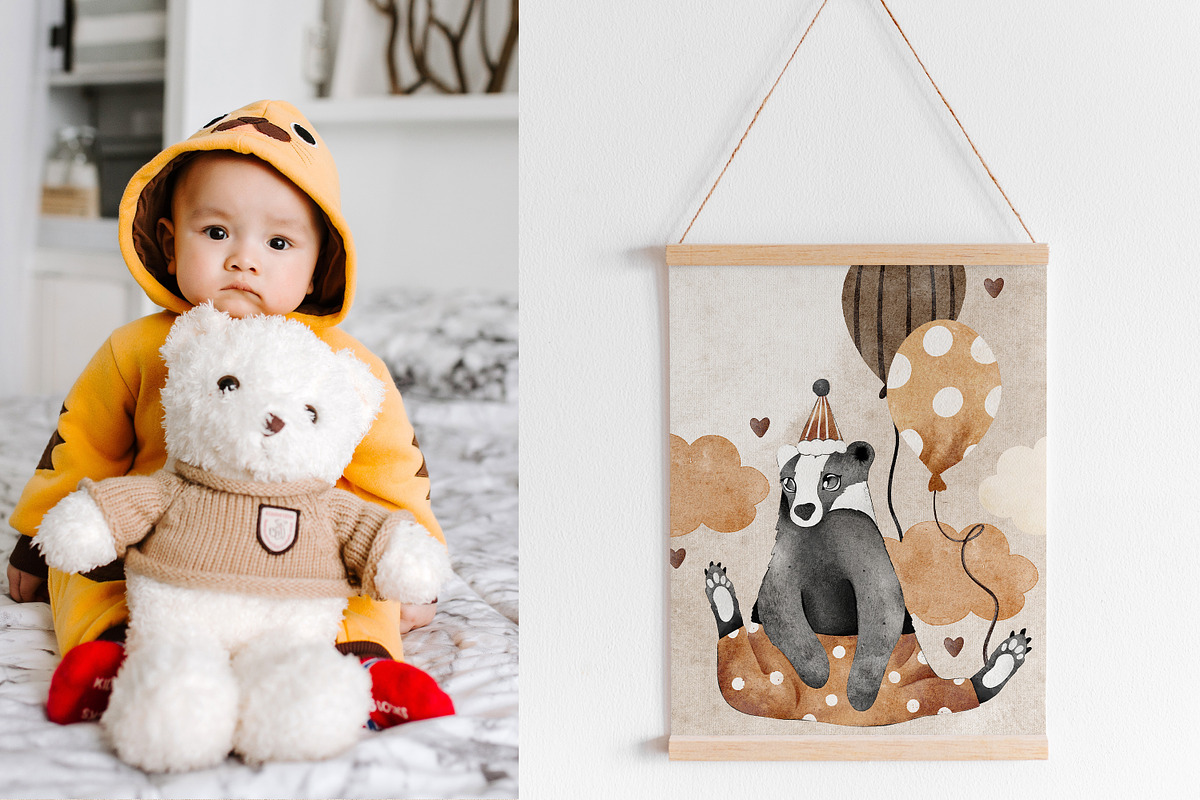 Magic Woodland Friends Collection, an Animal Illustration by Pati Paints (Photo 7 of 19)