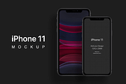 iPhone 11 Mockups, an iPhone Mockup by Ui Markets (Thumbnail 7 of 15)