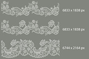 Lace seamless ribbons, cliparts., a Pattern Graphic by Ajuga (Thumbnail 7 of 12)