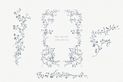 Floral swirls clipart, a Decorative Illustration by Sensual Art (Thumbnail 3 of 8)