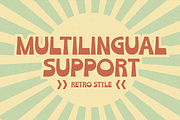 Weisora - Retro Display Font, a Sans Serif Font by MaikoHatta (Thumbnail 7 of 7)