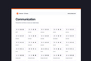 Uxercon Icon Set - Communications, a Solid Icon by uxerlab (Thumbnail 7 of 14)