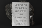 Pipe Font, a Font by Handmadefont (Thumbnail 5 of 9)