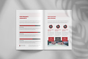Annual report brochure template, a Brochure Template by Tanmoy Topu (Thumbnail 6 of 12)