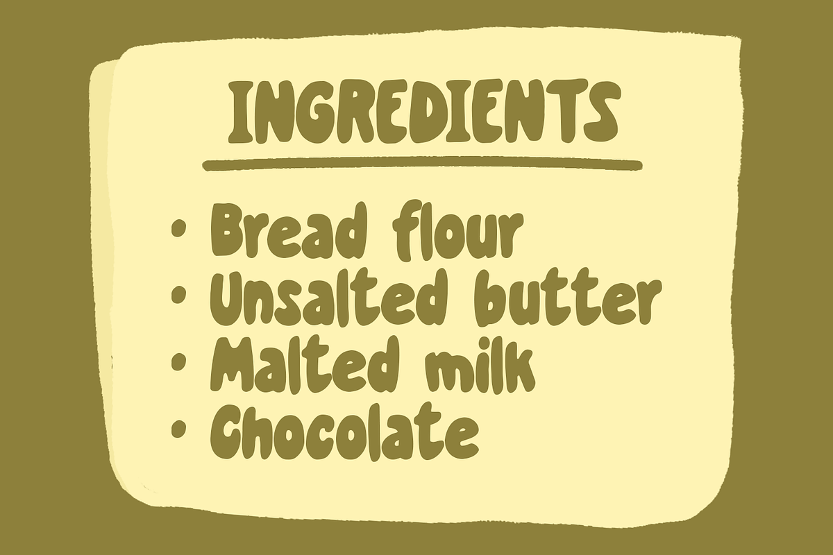 Avocado Croissant - Playful Font, a Handwritten Font by Viswell (Photo 2 of 9)