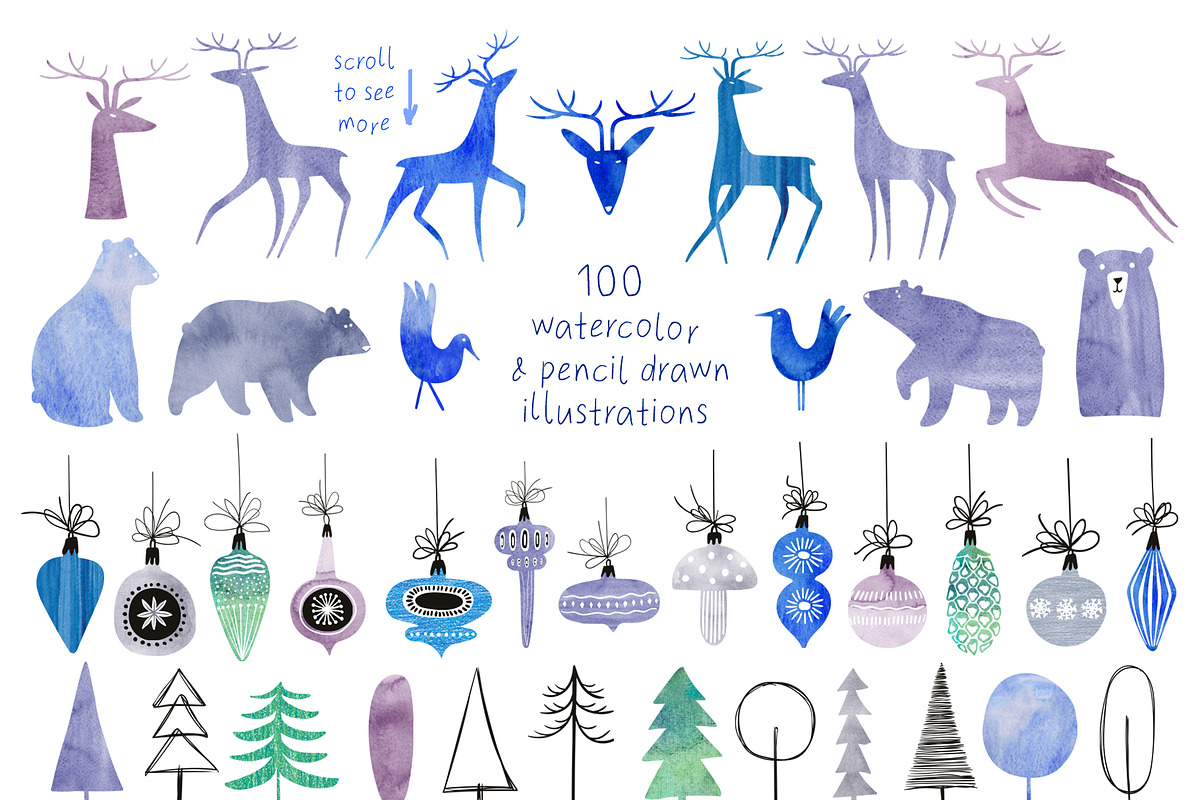 Christmas Cheer, a Seasonal Illustration by Annakniaz (Photo 4 of 13)